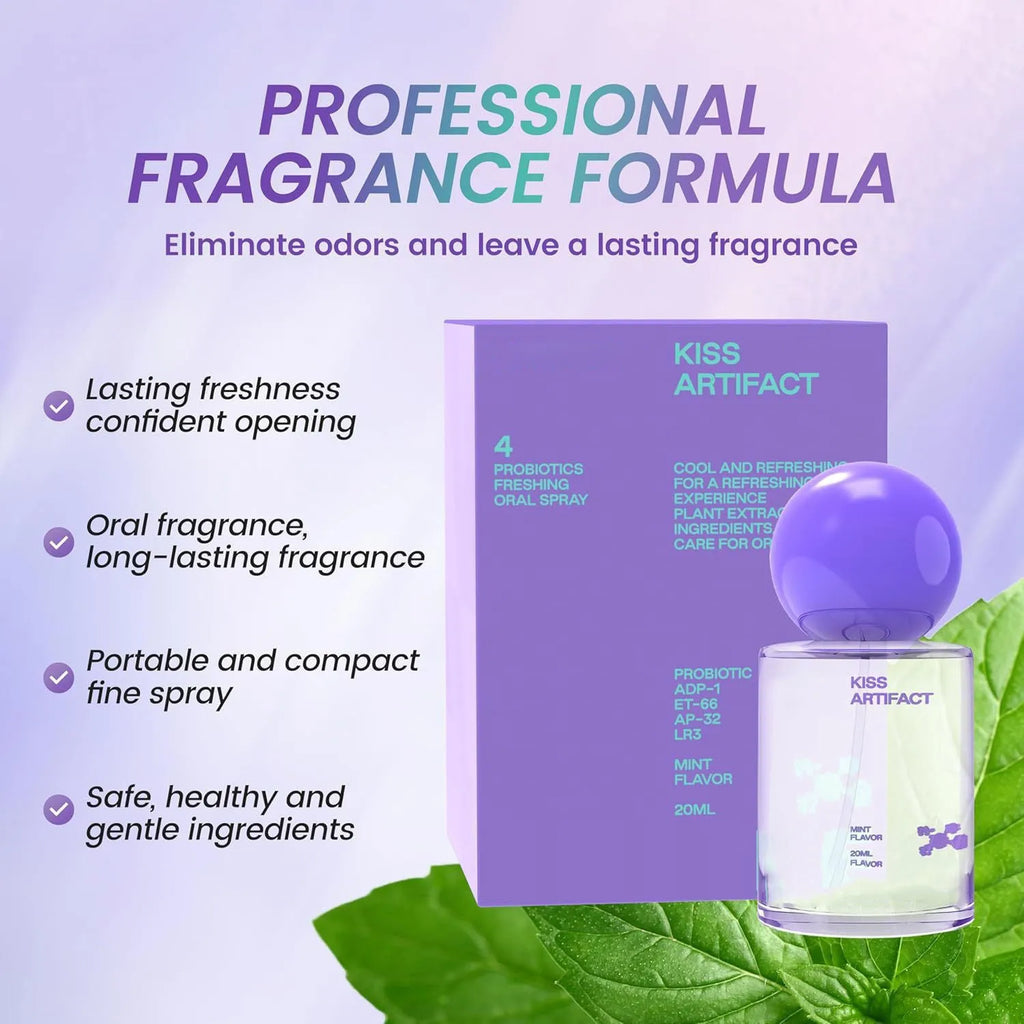 20ml portable oral spray bottle for probiotic hydration care