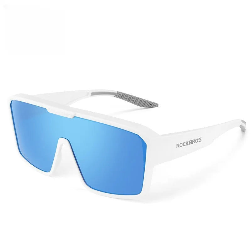 Cycling goggles with polarised TAC lenses and TR frame in various colour combinations