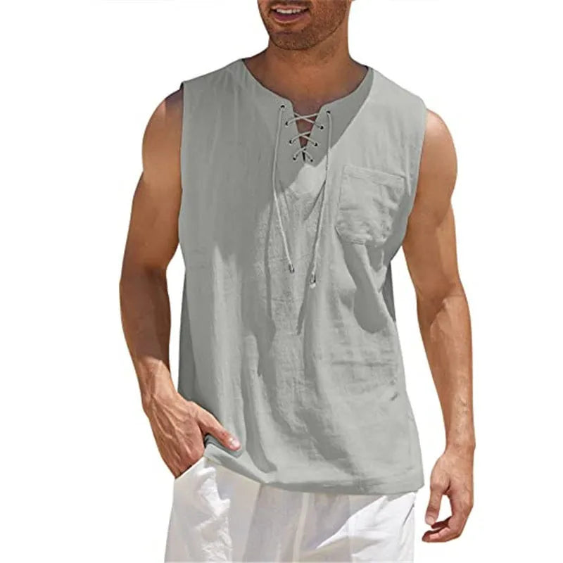 Men's dark grey slim fit pullover sweater with a stand collar, laid flat.