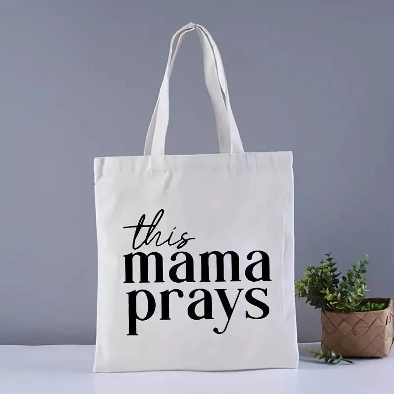 Ins student large capacity canvas shoulder bag with flap closure, 35x42cm, in a printed finish