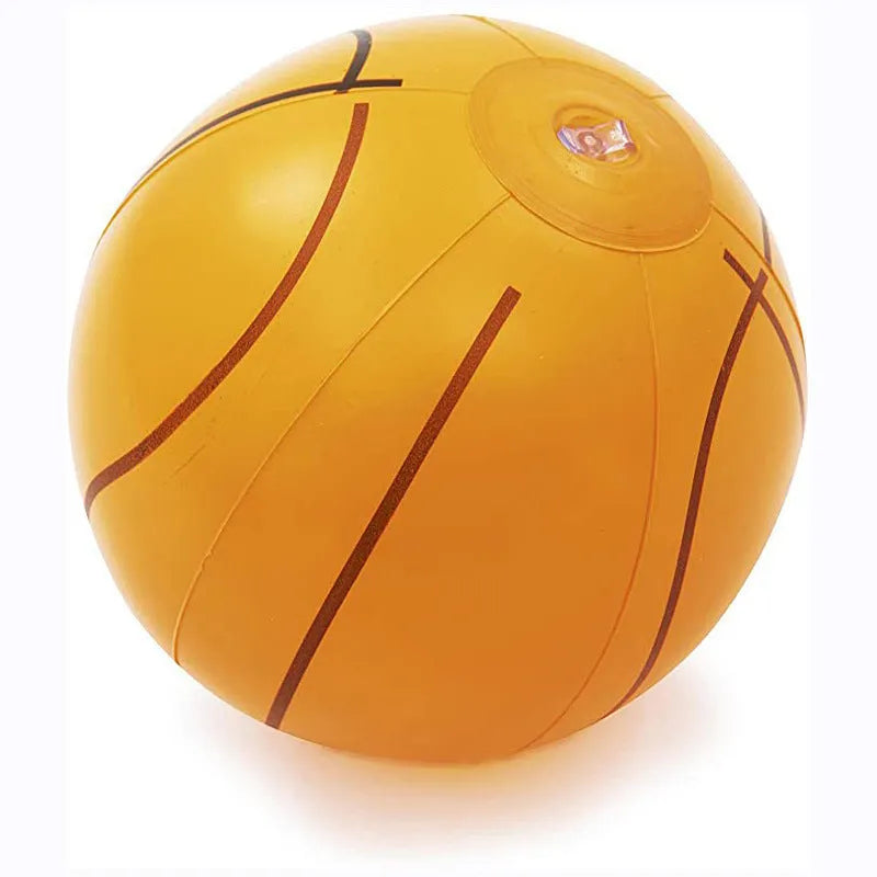 Inflatable basketball hoop in green and white PVC with basketball, 61cm, for pool water shooting game