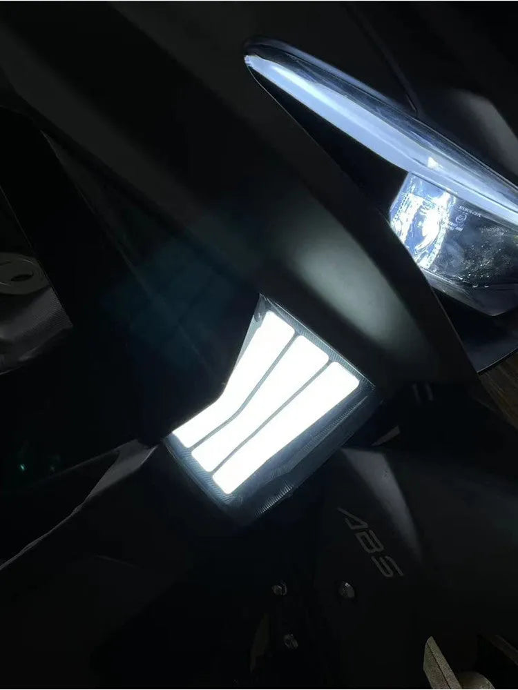 Yellow LED cornering lamp retrofitting kit for Tianying TS150 motorcycles 2020-2022