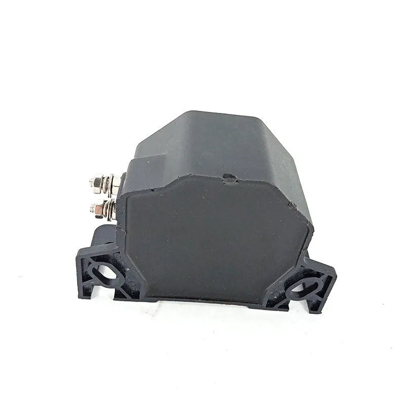 Black GQ-208A 12-80V universal reversing horn for vehicle safety alerts