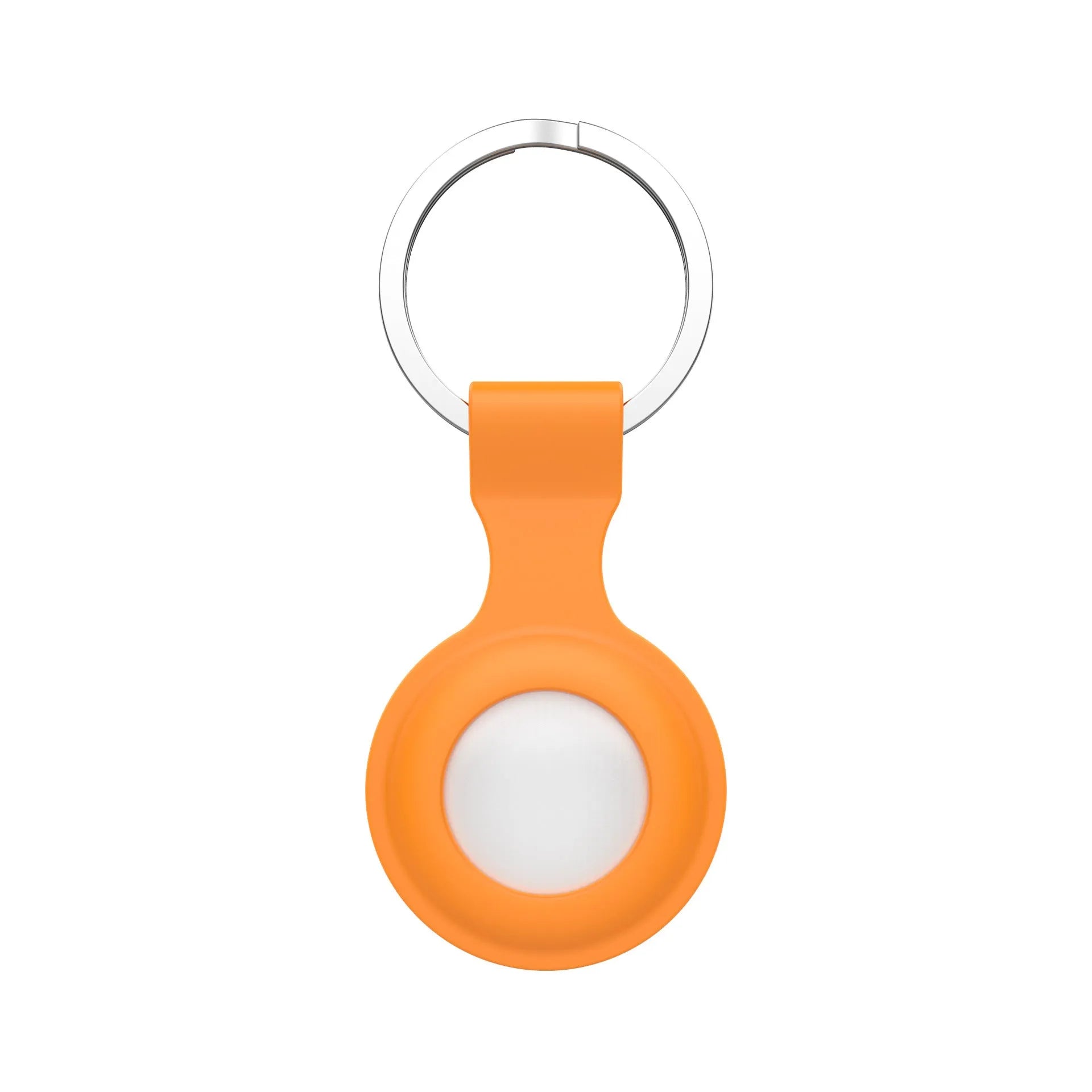 Silicone protective sleeve case for Apple AirTag showing available colour options