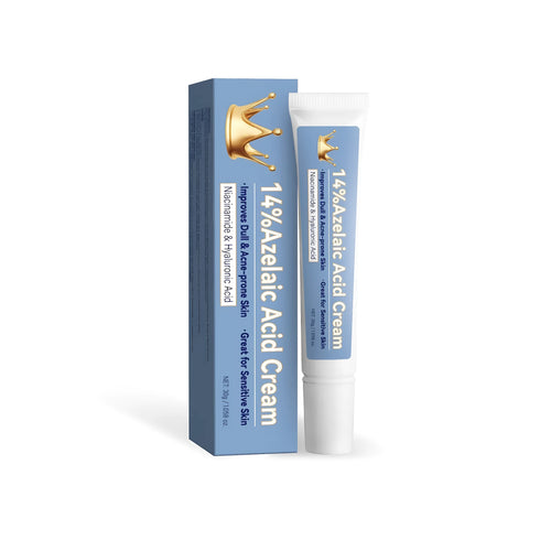 Blue packaged Azelaic Acid 20g Neck Cream with FPA035 specification