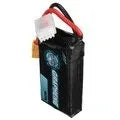 A single 7.4V 1200mAh lithium polymer battery for remote control model cars and ships