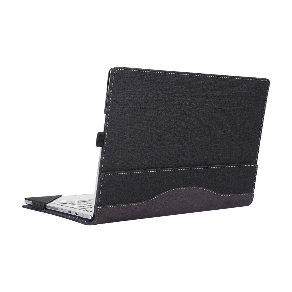 Black imitation leather protective sleeve for Microsoft Surface Laptop 6
