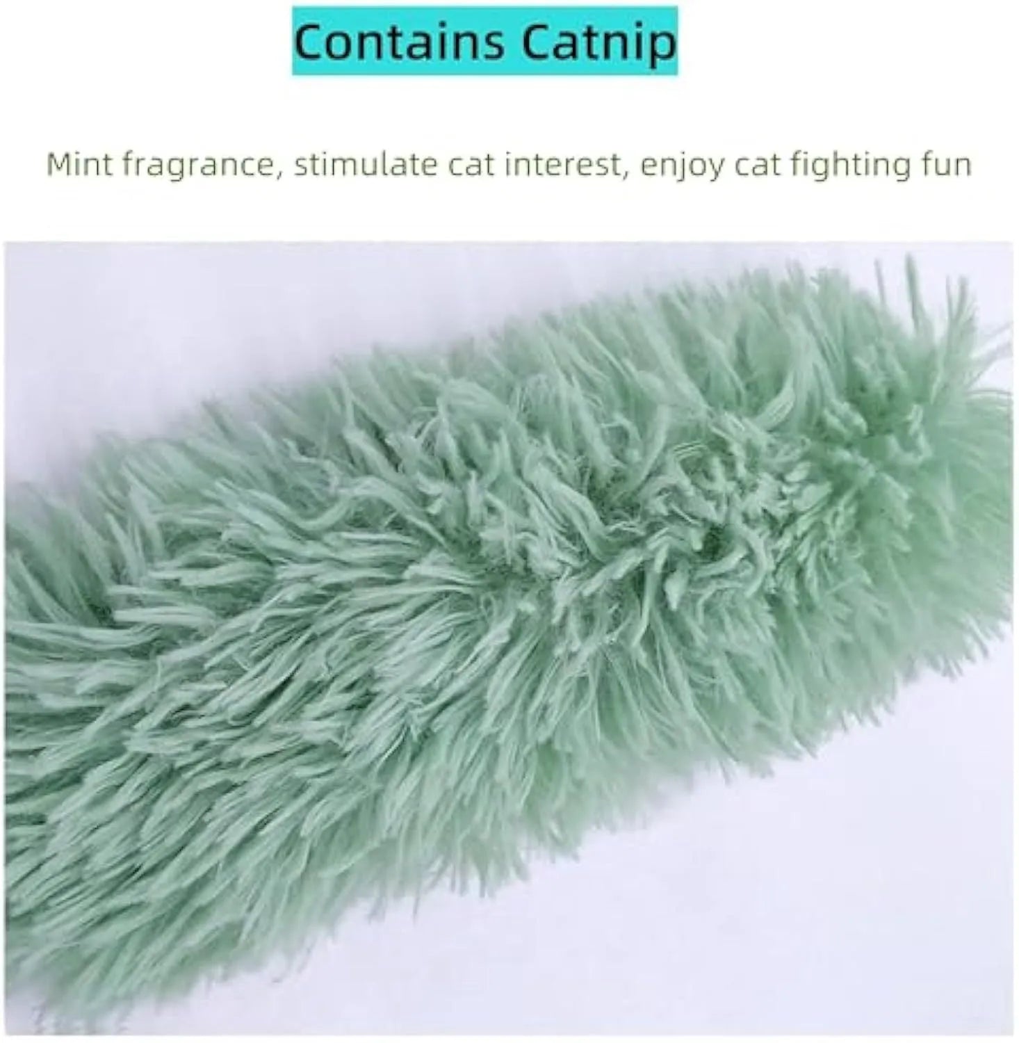 Colourful soft plush cat toys with crinkle sound and natural catnip filling