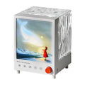 Aurora Treasure Box atmosphere projection lamp with star sea whale light effects and Bluetooth speaker