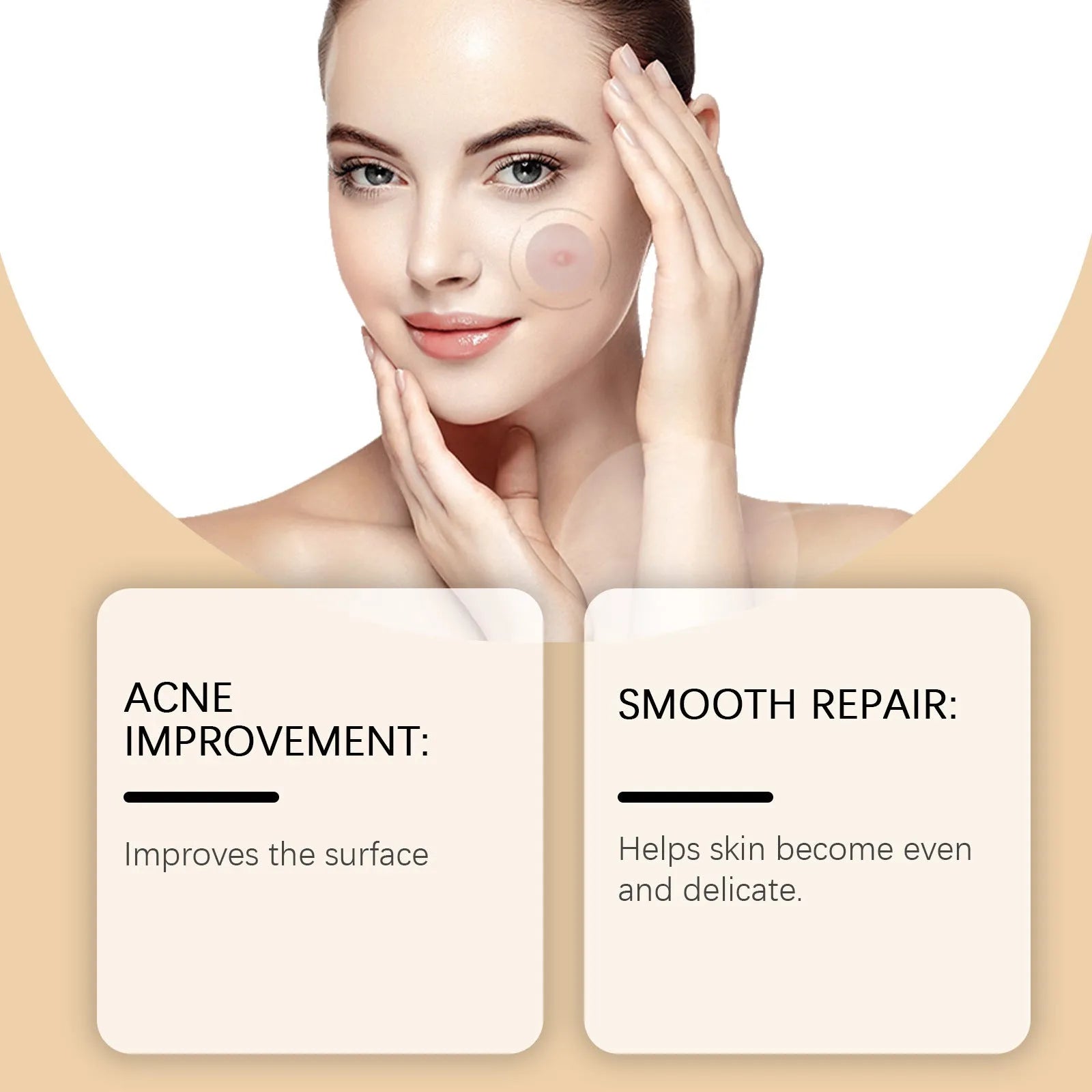 8 pack of acne patches with tea tree oil and centella asiatica for spot treatment