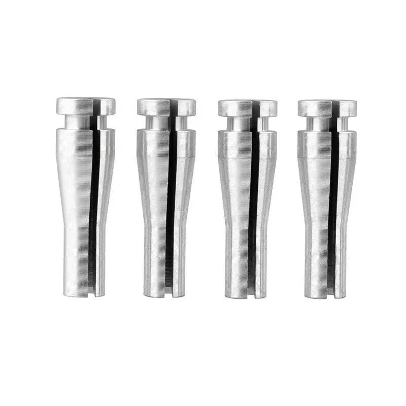 Four silver aluminium car lock cable repair parts for Ford F150 F250 F350 cab rear latch