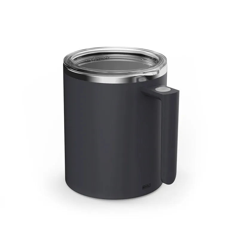 Portable automatic stirring coffee cup in white, pink, black or macaron milky white with magnetic stirrer