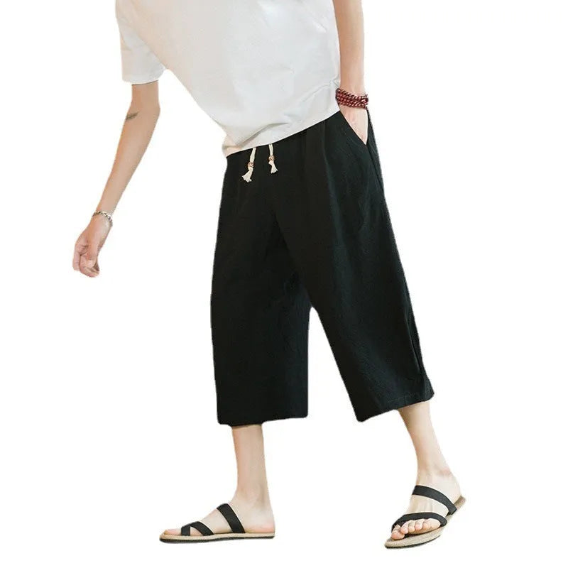 Women's plus size linen casual shorts in straight leg skinny fit available in multiple colours