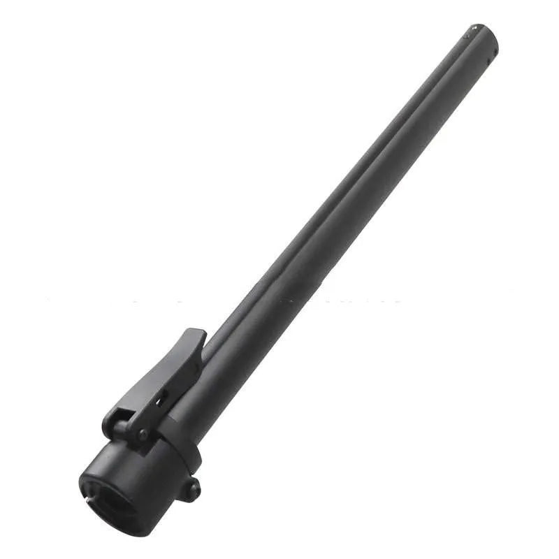Black metal folding upright pole for Nanbo No. 9 electric scooter.