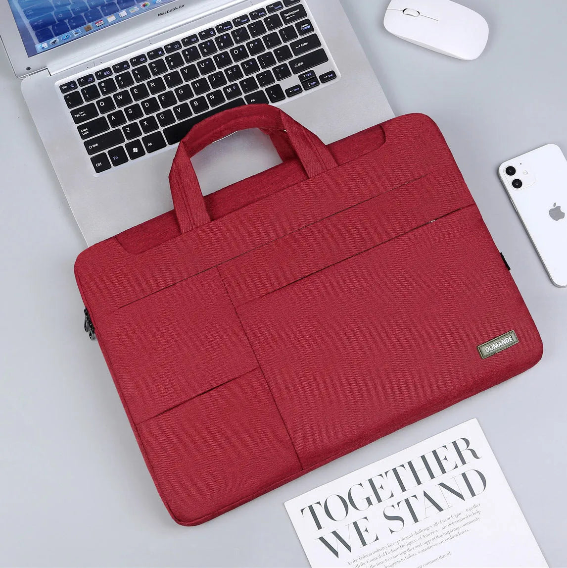 Waterproof Oxford cloth 15.6-inch laptop bag for business in a choice of colours.