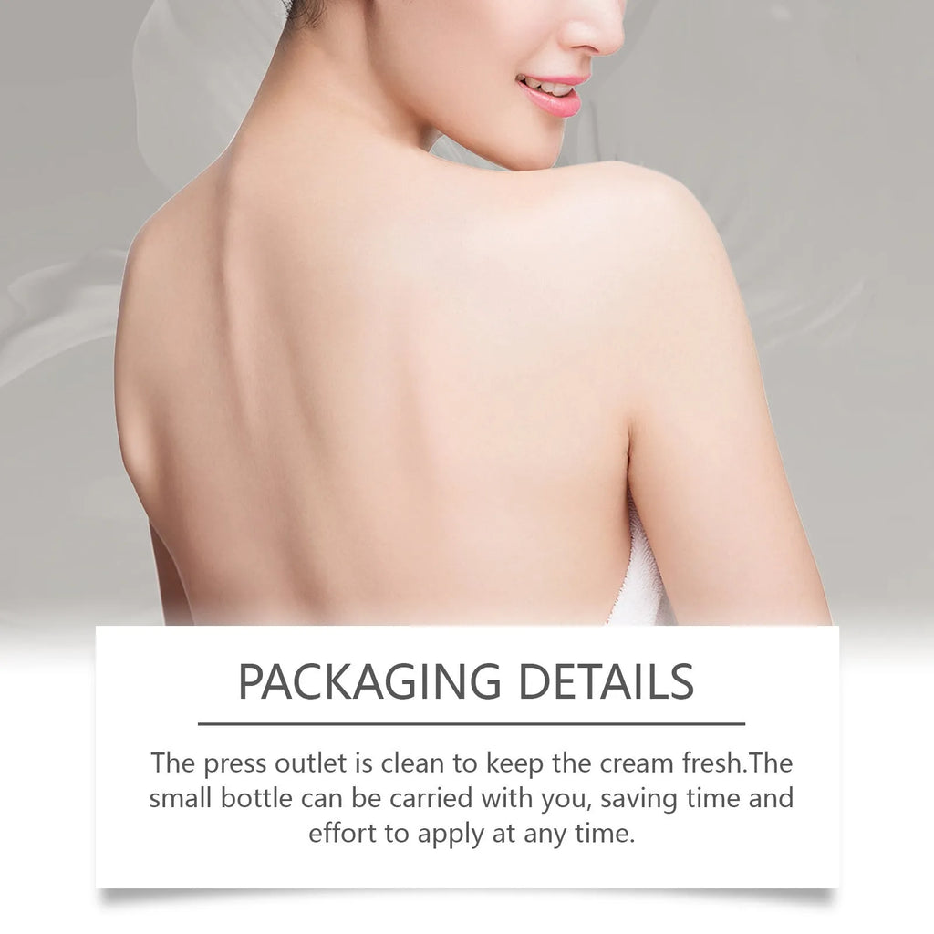 75g tube of skin neck cream with Bifidobacterium and mint leaf ingredients