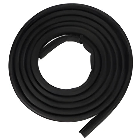 Black rubber sliding door seal for Toyota Hiace high roof measuring 5 metres in length
