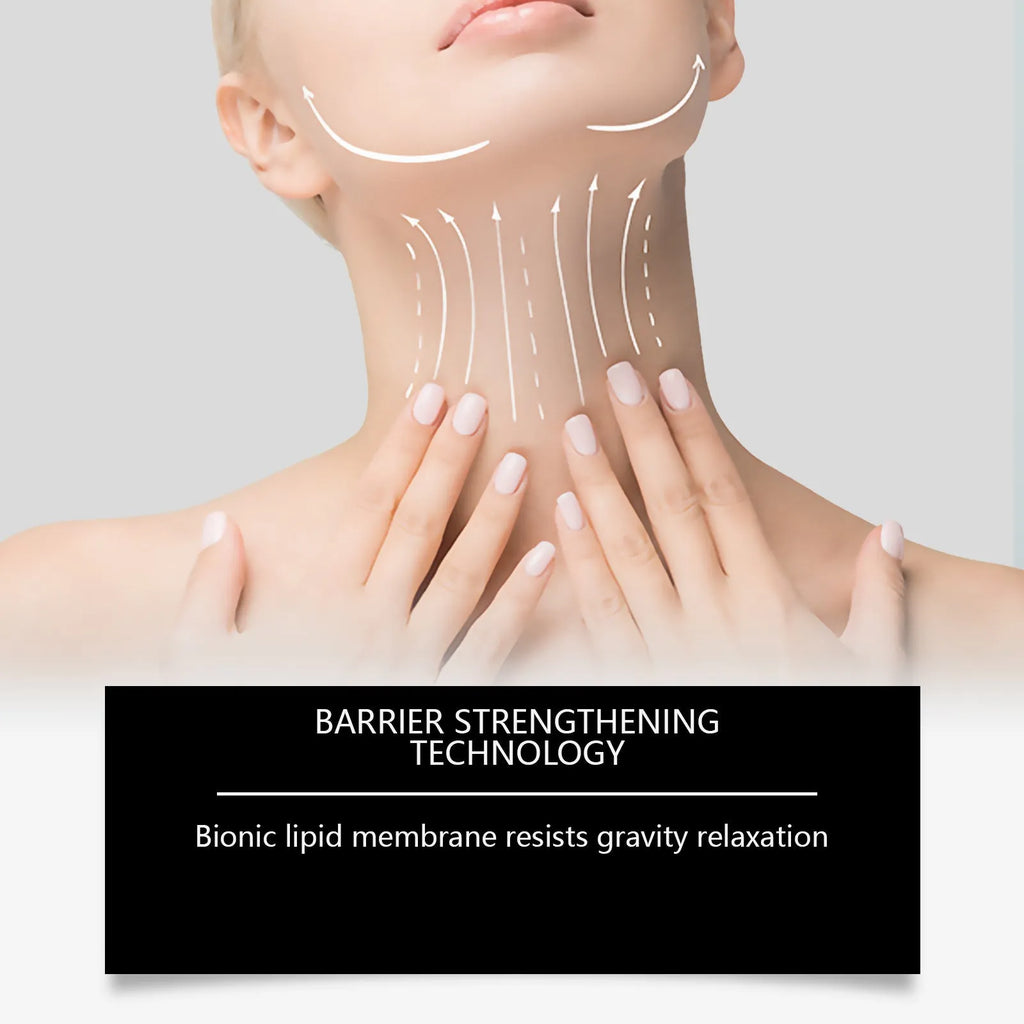 50g tube of tightening neck cream with hydrolysed collagen and hyaluronic acid