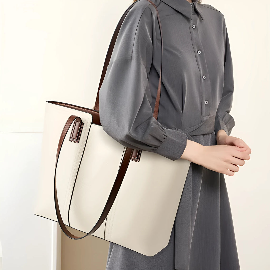 Women's black genuine leather crossbody bag with horizontal square shape and single shoulder strap