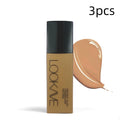 LOOKAVE Matte Liquid Foundation bottle in 21ml size, shade LK63C series.