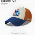 Men's polyester baseball cap in beige, black or blue colour with European American casual style