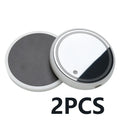 Colourful LED light-up coaster for car cup holder with seven colour options and USB cable.