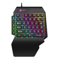 GK103S one-handed luminous gaming mechanical keyboard mouse converter with 1.2 metre cable