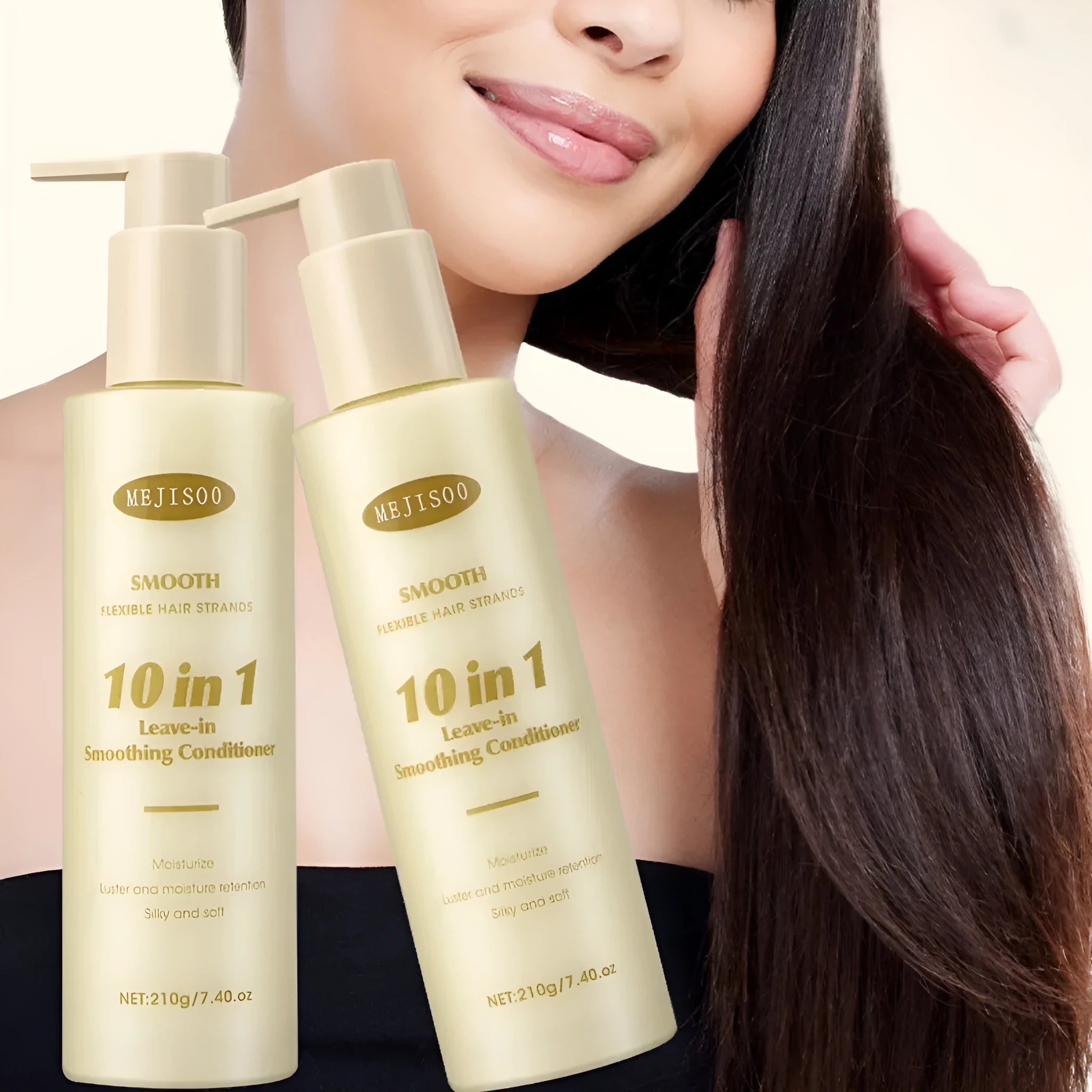 210g bottle of wash-free 10-in-1 hair conditioner for ladies