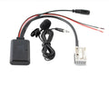 Bluetooth AUX audio cable kit for Citroen and Peugeot car stereos with RD4 radios