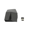 Wireless optical mouse with invisible USB receiver in gold colour option