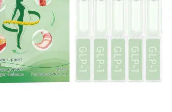 Boxed set of five lifting and firming body shaping care drops, 50g each.