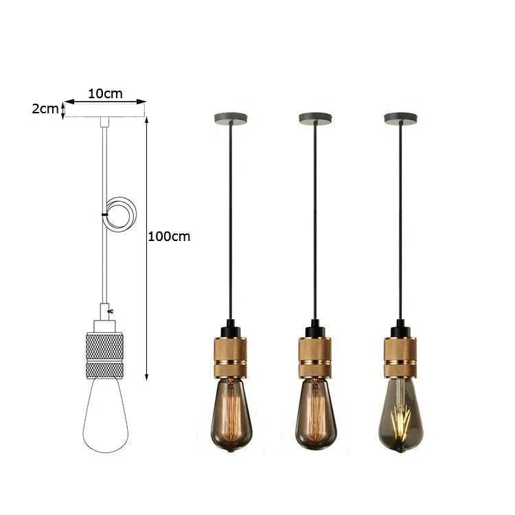 DIY metallic chandelier ceiling light fixture in shiny black, rose gold, gold, and chrome colours