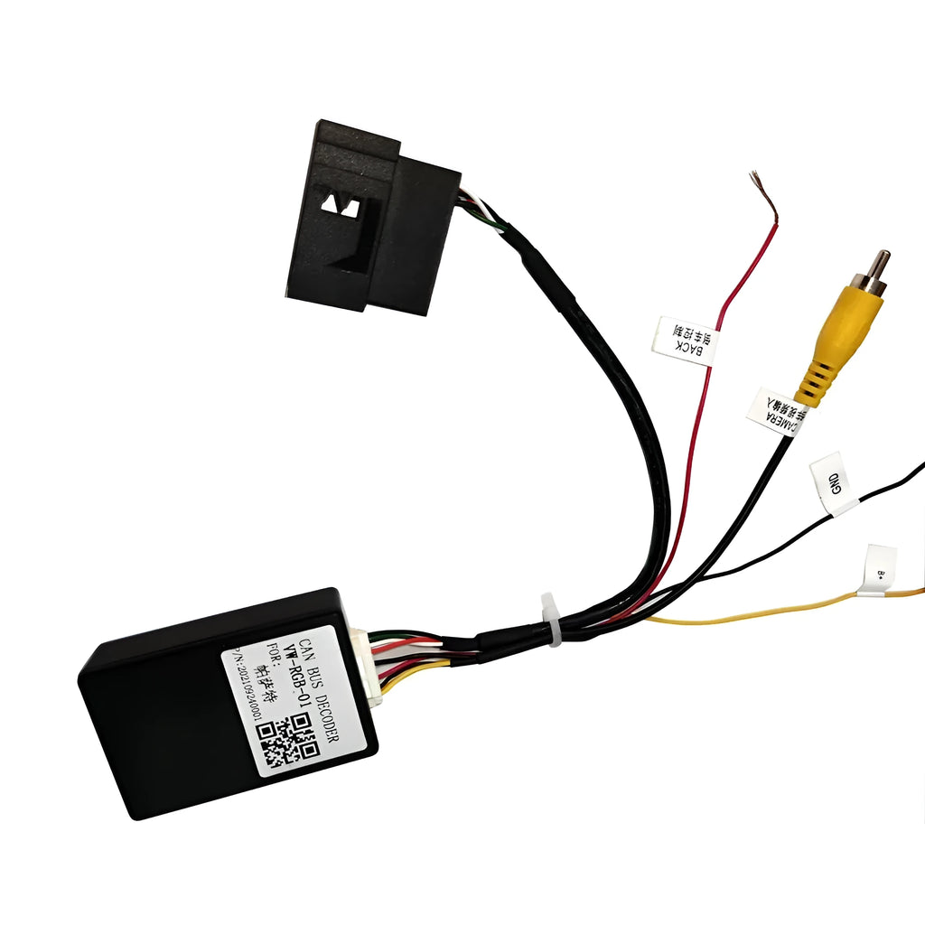 Black pure copper MIB host car camera conversion box for Volkswagen Skoda RGB signal vehicles