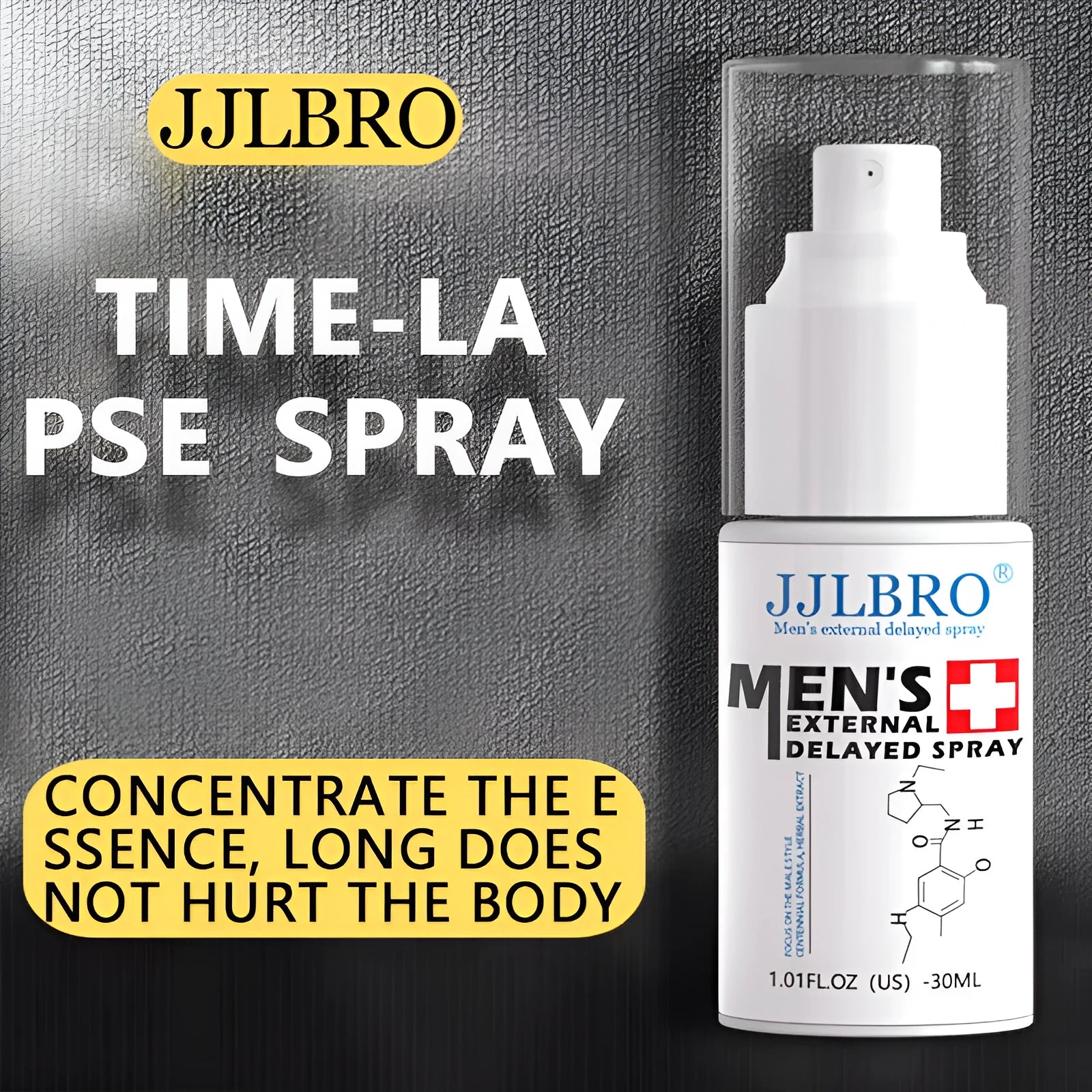 30ml white bottle plant extraction delayed spray with spray applicator for male time control
