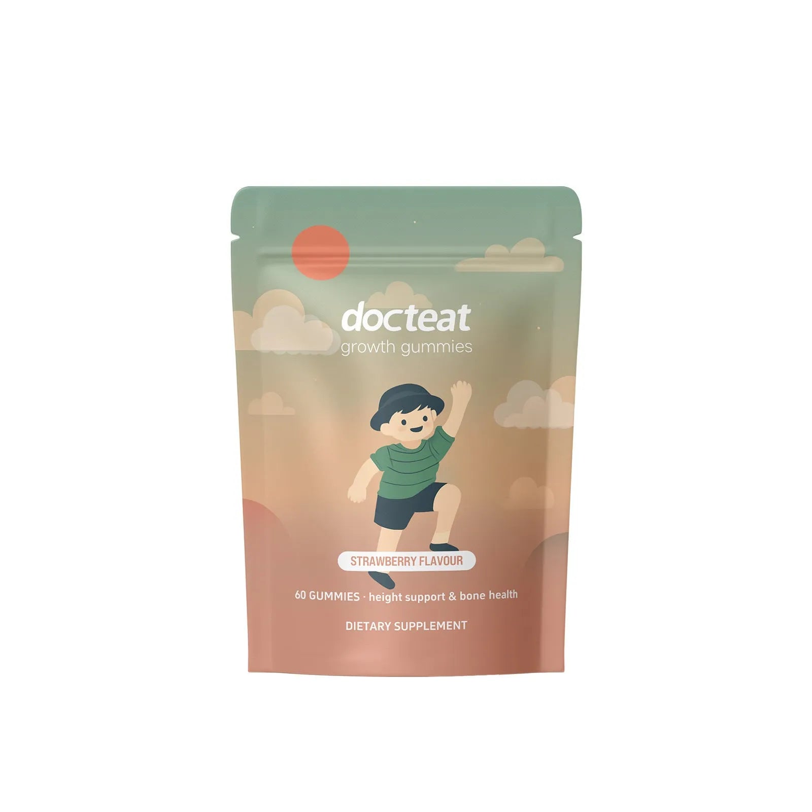 Bottle of Body Care Soft Candy Daily Supplement containing 60 fruit-flavoured gummies.