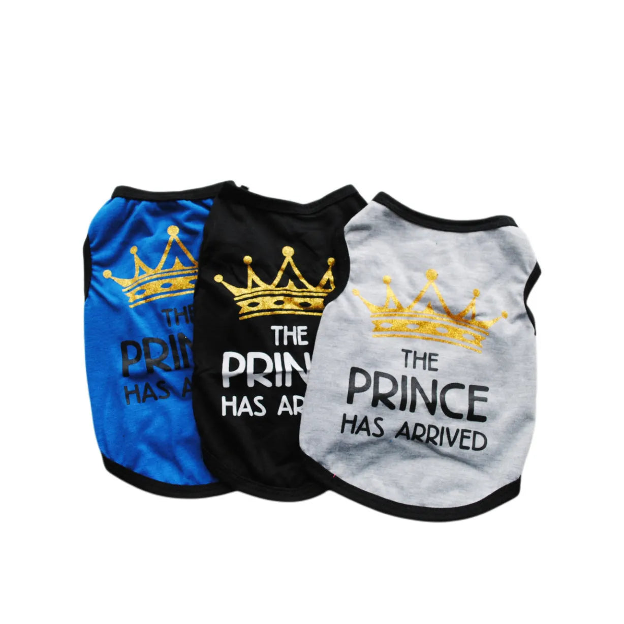 Cotton dog vest for puppies in multiple colours and sizes for spring and summer wear