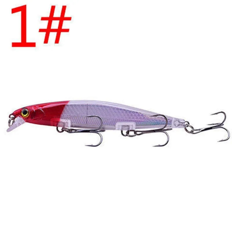 11cm slow-sinking Mino fishing lure in multiple colour options for predator fishing