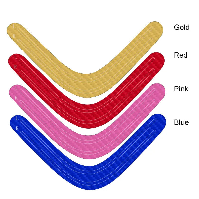 PS5 LED light bar sticker with carbon fibre pattern in choice of pink, red, gold, or blue colours
