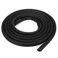 Black rubber sliding door seal for Toyota Hiace high roof measuring 5 metres in length