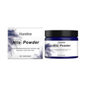 Brightening and firming facial mask powder in 100g container with ingredients including phycocyanin and hydrolysed collagen