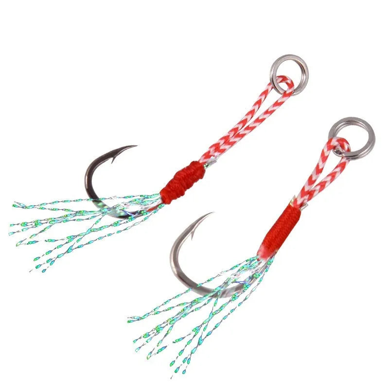 Bright wire iron plate single fishing hook shown on a white background, available in sizes from No. 9 to No. 14.
