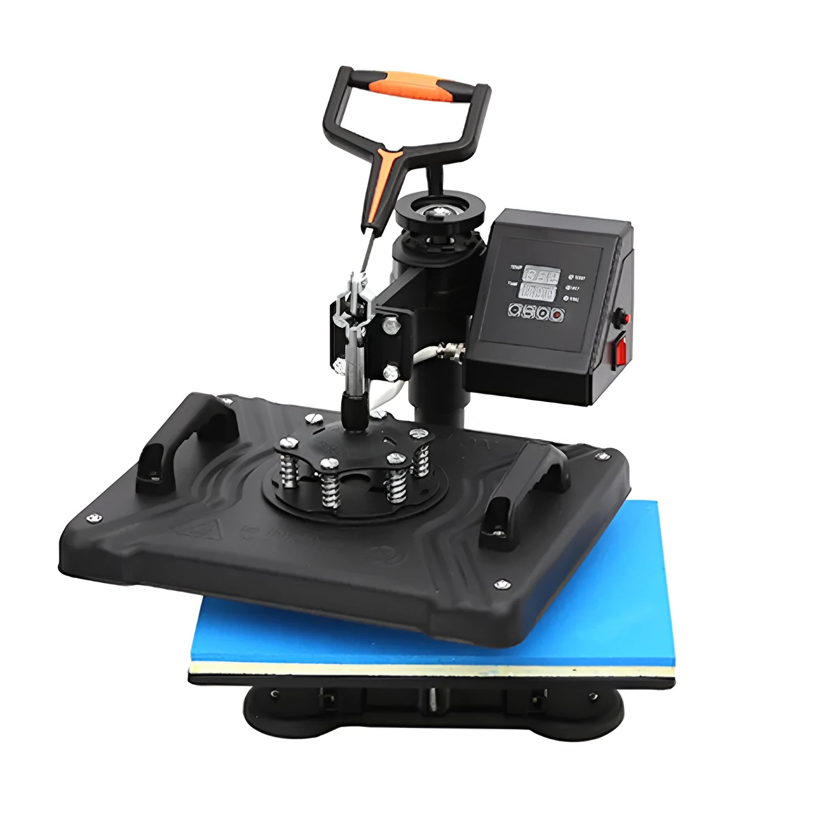 Thermal transfer printing machine for T-shirts and fabric with 1250W motor power