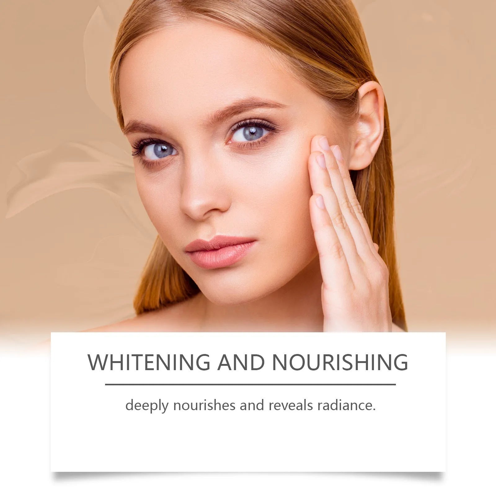 30g wrinkle-fading facial mask with collagen and botanical extracts.