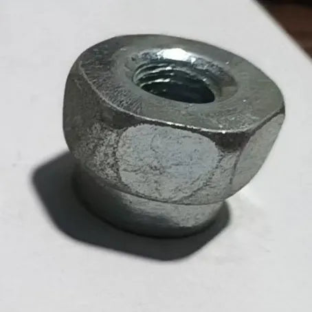 Aluminium screw mower head adapter for Ouma weeding heads with M10, M12, or M8 thread options