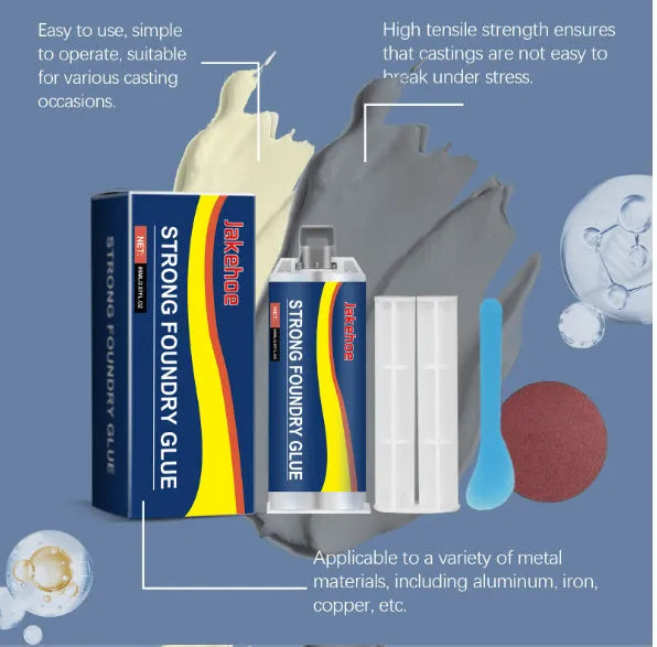 85ml metal epoxy adhesive kit with tools for stainless steel copper aluminum waterproof sealing