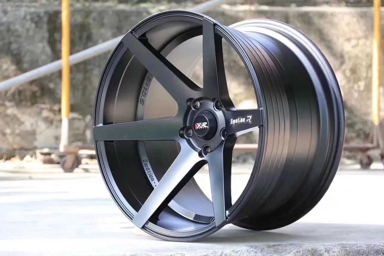 18-inch aluminium alloy low-lying wide-sided large concave wheel modification