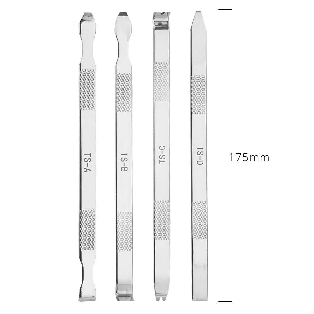 Mobile phone repair fixture with adjustable clamp and silicone grip for glass removal