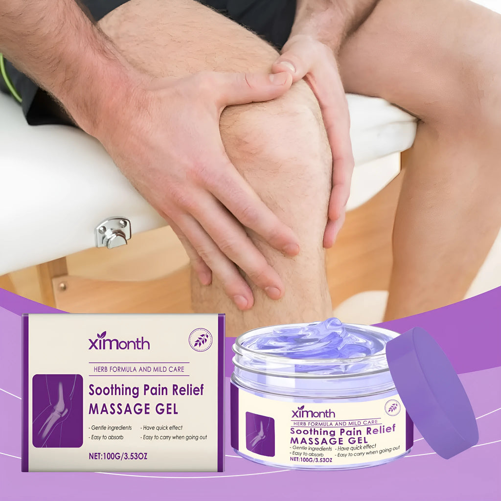 A 100g tube of body massage gel for daily care of joints, knees and elbows.