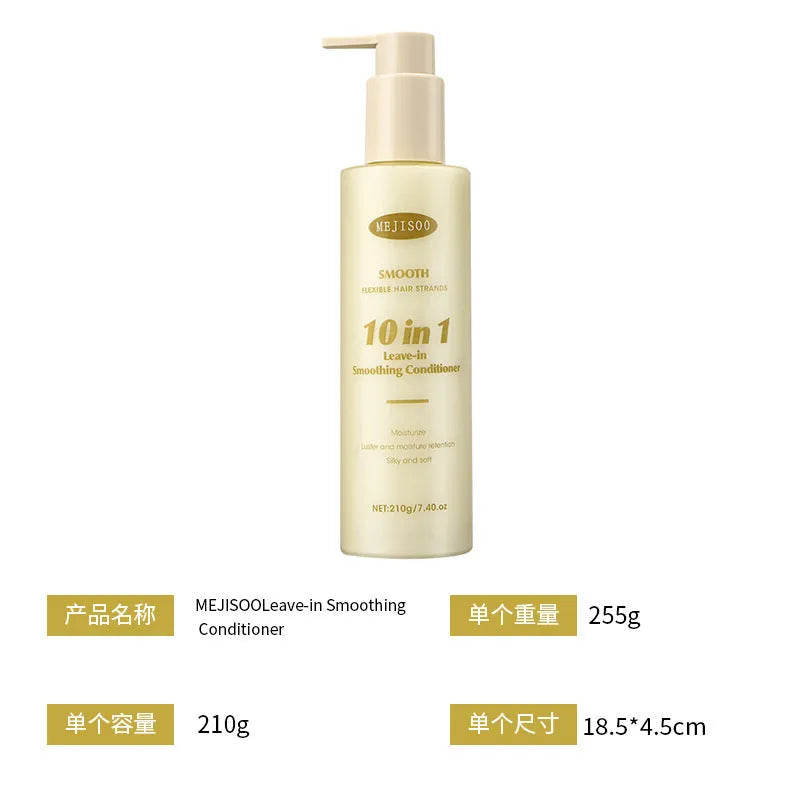 210g bottle of wash-free 10-in-1 hair conditioner for ladies