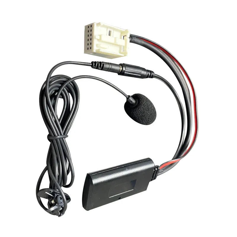 Bluetooth AUX audio cable kit for Citroen and Peugeot car stereos with RD4 radios